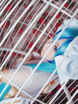 《lovelive》初音未来笼中雀C O S P L A Y_初音未来笼中雀C O S (9)