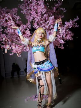 《lovelive！》绚濑绘里舞娘觉醒 C O S_AM3 场照 绚濑绘里 舞娘觉醒 (9)