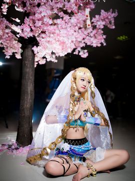 《lovelive！》绚濑绘里舞娘觉醒 C O S_AM3 场照 绚濑绘里 舞娘觉醒 (2)