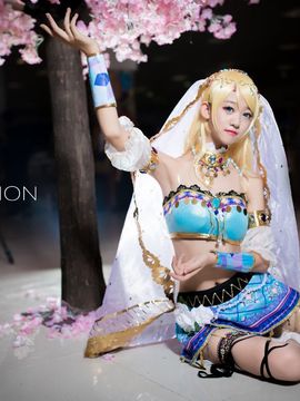 《lovelive！》绚濑绘里舞娘觉醒 C O S_AM3 场照 绚濑绘里 舞娘觉醒 (8)