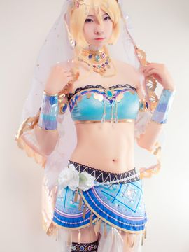 《lovelive！》绚濑绘里舞娘觉醒 C O S_绚濑绘里舞娘觉醒 (1)