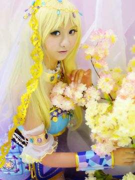 《lovelive！》绚濑绘里舞娘觉醒 C O S_绘里舞娘觉醒～不来跟我跳一支舞吗？ (8)