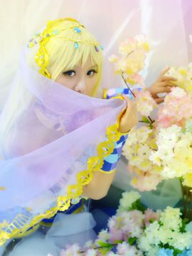 《lovelive！》绚濑绘里舞娘觉醒 C O S_绘里舞娘觉醒～不来跟我跳一支舞吗？ (6)