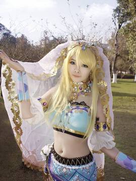 《lovelive！》绚濑绘里舞娘觉醒 C O S_和绘里里一起来跳舞吧 (1)