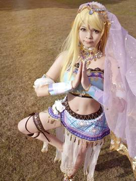 《lovelive！》绚濑绘里舞娘觉醒 C O S_和绘里里一起来跳舞吧 (4)