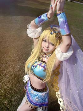 《lovelive！》绚濑绘里舞娘觉醒 C O S_和绘里里一起来跳舞吧 (8)