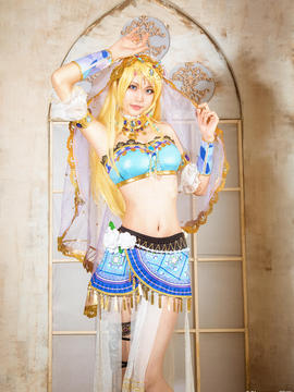 《lovelive！》绚濑绘里舞娘觉醒 C O S_☆☆☆☆☆不如跳舞•绘里舞娘觉醒☆☆☆☆☆ (1)