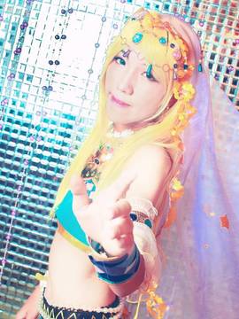 《lovelive！》绚濑绘里舞娘觉醒 C O S_绘舞娘~ (1)