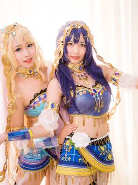 《lovelive！》绚濑绘里舞娘觉醒 C O S_绘舞娘~ (8)