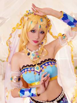 《lovelive！》绚濑绘里舞娘觉醒 C O S_绘舞娘~ (16)