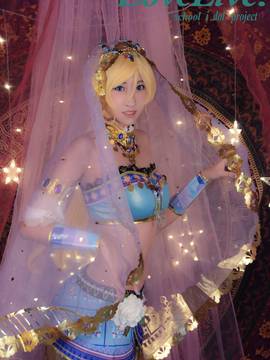 《lovelive！》绚濑绘里舞娘觉醒 C O S_来呀~造作呀~一起舞蹈啊~ (2)