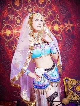 《lovelive！》绚濑绘里舞娘觉醒 C O S_绘里舞娘 (2)