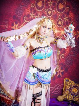 《lovelive！》绚濑绘里舞娘觉醒 C O S_绘里舞娘 (5)