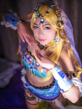 《lovelive！》绚濑绘里舞娘觉醒 C O S_《媚色》－绘里舞娘觉醒 (1)