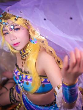 《lovelive！》绚濑绘里舞娘觉醒 C O S_《媚色》－绘里舞娘觉醒 (3)