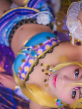 《lovelive！》绚濑绘里舞娘觉醒 C O S_《媚色》－绘里舞娘觉醒 (5)