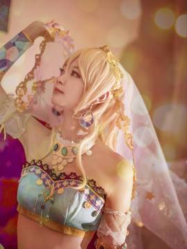 《lovelive！》绚濑绘里舞娘觉醒 C O S_绚濑绘理 舞娘觉醒 (8)