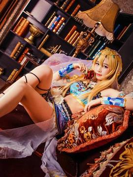 《lovelive！》绚濑绘里舞娘觉醒 C O S_风暴花园 舞娘觉醒ver绘 (1)