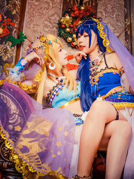 《lovelive！》绚濑绘里舞娘觉醒 C O S_风暴花园 舞娘觉醒ver绘 (2)