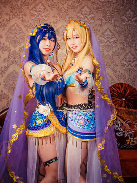 《lovelive！》绚濑绘里舞娘觉醒 C O S_风暴花园 舞娘觉醒ver绘 (5)