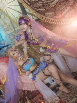 《lovelive！》绚濑绘里舞娘觉醒 C O S_love live！舞娘绘 (5)