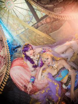 《lovelive！》绚濑绘里舞娘觉醒 C O S_love live！舞娘绘 (6)