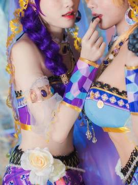 《lovelive！》绚濑绘里舞娘觉醒 C O S_love live！舞娘绘 (9)