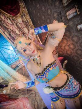 《lovelive！》绚濑绘里舞娘觉醒 C O S_love live！舞娘绘 (14)