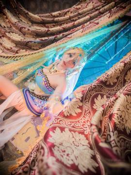 《lovelive！》绚濑绘里舞娘觉醒 C O S_love live！舞娘绘 (15)