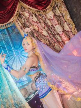 《lovelive！》绚濑绘里舞娘觉醒 C O S_love live！舞娘绘 (18)