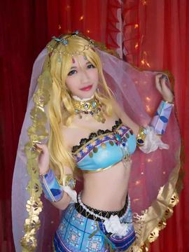 《lovelive！》绚濑绘里舞娘觉醒 C O S_love live！绘里舞娘觉醒 (1)