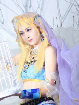 《lovelive！》绚濑绘里舞娘觉醒 C O S_绚濑绘里 (5)