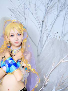 《lovelive！》绚濑绘里舞娘觉醒 C O S_绚濑绘里 (7)