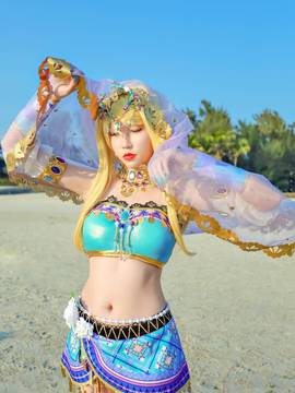 《lovelive！》绚濑绘里舞娘觉醒 C O S_=舞娘绘=Eli Ayase= (5)