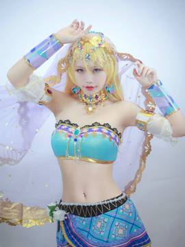 《lovelive！》绚濑绘里舞娘觉醒 C O S_Lovelive！ 绚濑绘里 舞娘觉醒 (5)