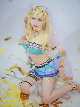 《lovelive！》绚濑绘里舞娘觉醒 C O S_Lovelive！ 绚濑绘里 舞娘觉醒 (11)