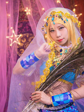 《lovelive！》绚濑绘里舞娘觉醒 C O S_绚濑绘里舞娘觉醒 (1)