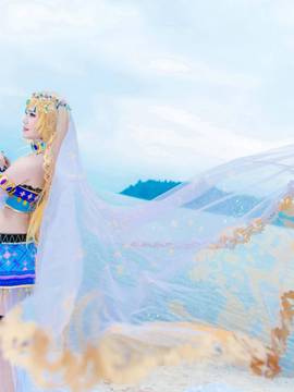 《lovelive！》绚濑绘里舞娘觉醒 C O S_【猹与闰土】LoveLive!舞娘 ▶绚濑绘里 (2)