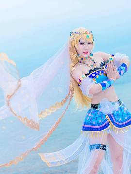 《lovelive！》绚濑绘里舞娘觉醒 C O S_【猹与闰土】LoveLive!舞娘 ▶绚濑绘里 (3)