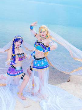 《lovelive！》绚濑绘里舞娘觉醒 C O S_【猹与闰土】LoveLive!舞娘 ▶绚濑绘里 (4)