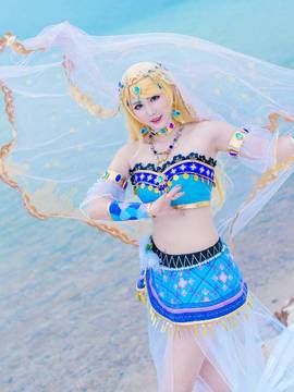 《lovelive！》绚濑绘里舞娘觉醒 C O S_【猹与闰土】LoveLive!舞娘 ▶绚濑绘里 (6)