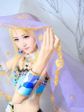 《lovelive！》绚濑绘里舞娘觉醒 C O S_绚濑绘里 (9)