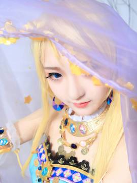 《lovelive！》绚濑绘里舞娘觉醒 C O S_绚濑绘里 (1)