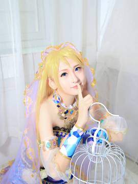 《lovelive！》绚濑绘里舞娘觉醒 C O S_绚濑绘里 (3)