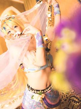 《lovelive！》绚濑绘里舞娘觉醒 C O S_Lovelive 絢瀨繪里 舞孃覺醒Ver (2)