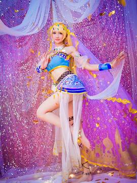 《lovelive！》绚濑绘里舞娘觉醒 C O S_#lovelive#舞娘觉醒 ELI (3)