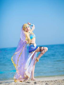 《lovelive！》绚濑绘里舞娘觉醒 C O S_旋转跳跃啦啦啦 (2)