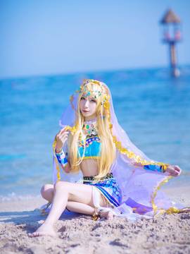 《lovelive！》绚濑绘里舞娘觉醒 C O S_旋转跳跃啦啦啦 (5)