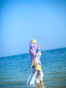 《lovelive！》绚濑绘里舞娘觉醒 C O S_旋转跳跃啦啦啦 (14)