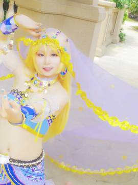 《lovelive！》绚濑绘里舞娘觉醒 C O S_绚濑绘里舞娘 (6)